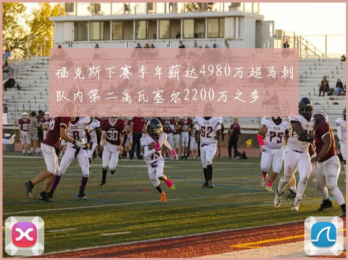 福克斯下赛季年薪达4980万超马刺队内第二高瓦塞尔2200万之多